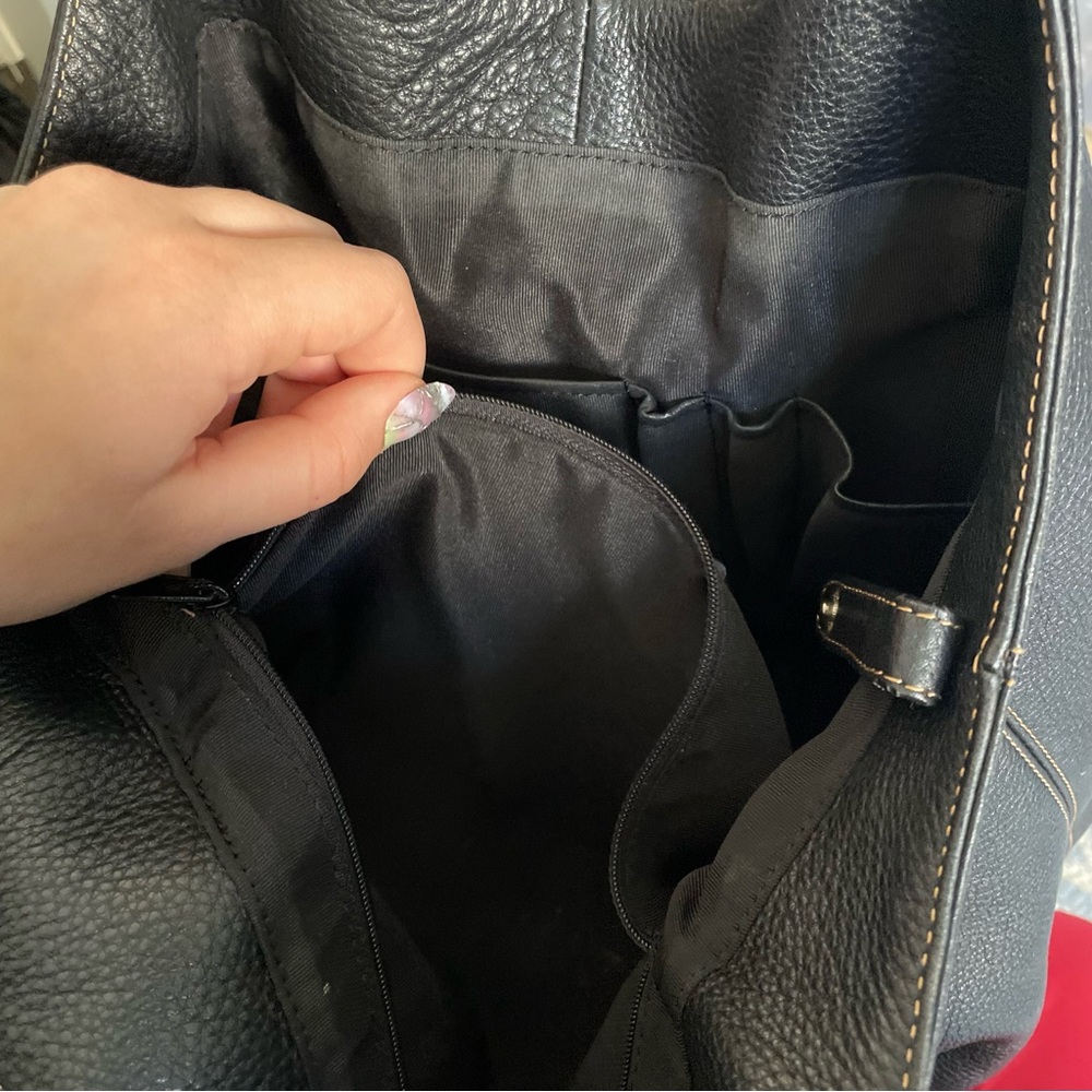 kenneth cole leather tote - Picture 8 of 8